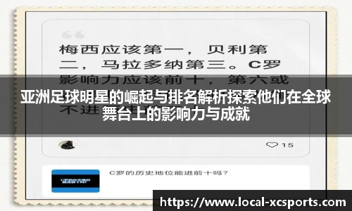 亚洲足球明星的崛起与排名解析探索他们在全球舞台上的影响力与成就